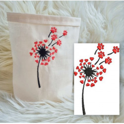 Stickdatei - Pusteblume PfotenPfoten